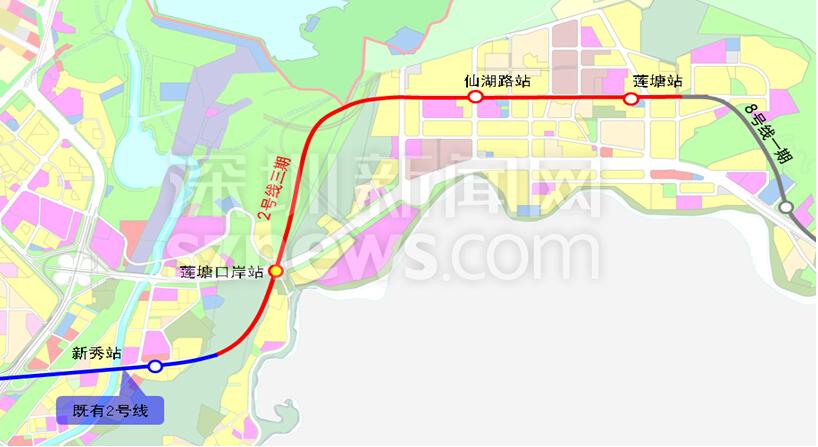 深圳地鐵2號(hào)線東延段（站點(diǎn)、線路圖、開通時(shí)間、最新消息）